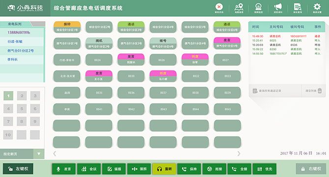 SPC8000-G3 綜合管廊應(yīng)急電話調(diào)度系統(tǒng)2