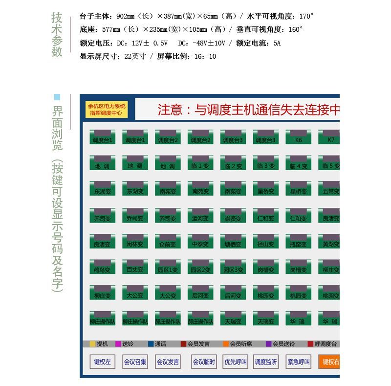 SPC22DD0 觸摸屏調(diào)度臺(tái)1